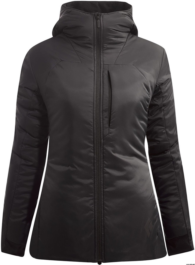 Black Diamond Stance Belay Parka Women's Insulated Jacket L Black